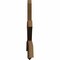 Ekena Millwork Davenport Rough Sawn Timber Gable Bracket, Western Red Cedar, 60"W x 27"H x 2"D x 4"F, 11/12 Pitch GBW060X27X0204DAV00RWR - alternate 3